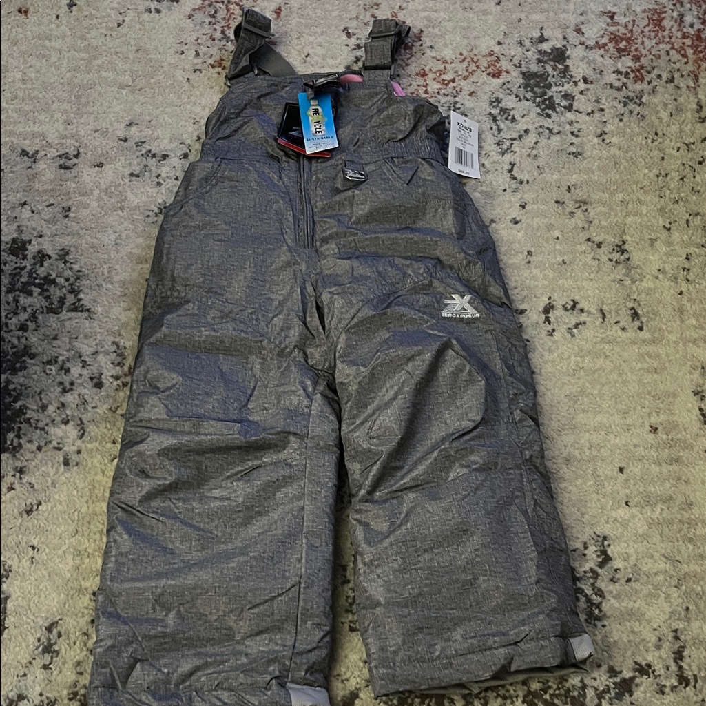 Zeroxposur Kids Overalls In Gray